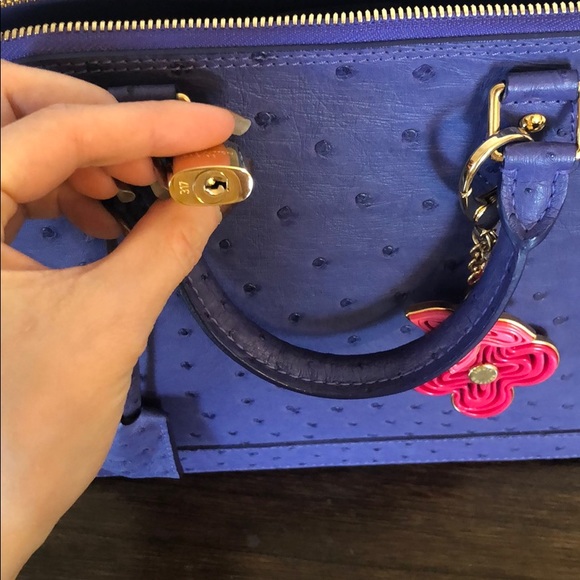 SOLD.Rare Louis Vuitton PM Ostrich Bag.Rare Color, - Picture 6 of 8